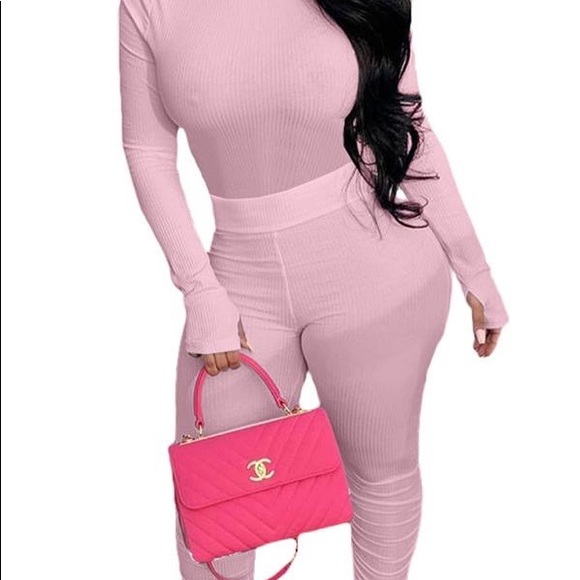 Stylish 2pc Pink Set - Picture 1 of 5